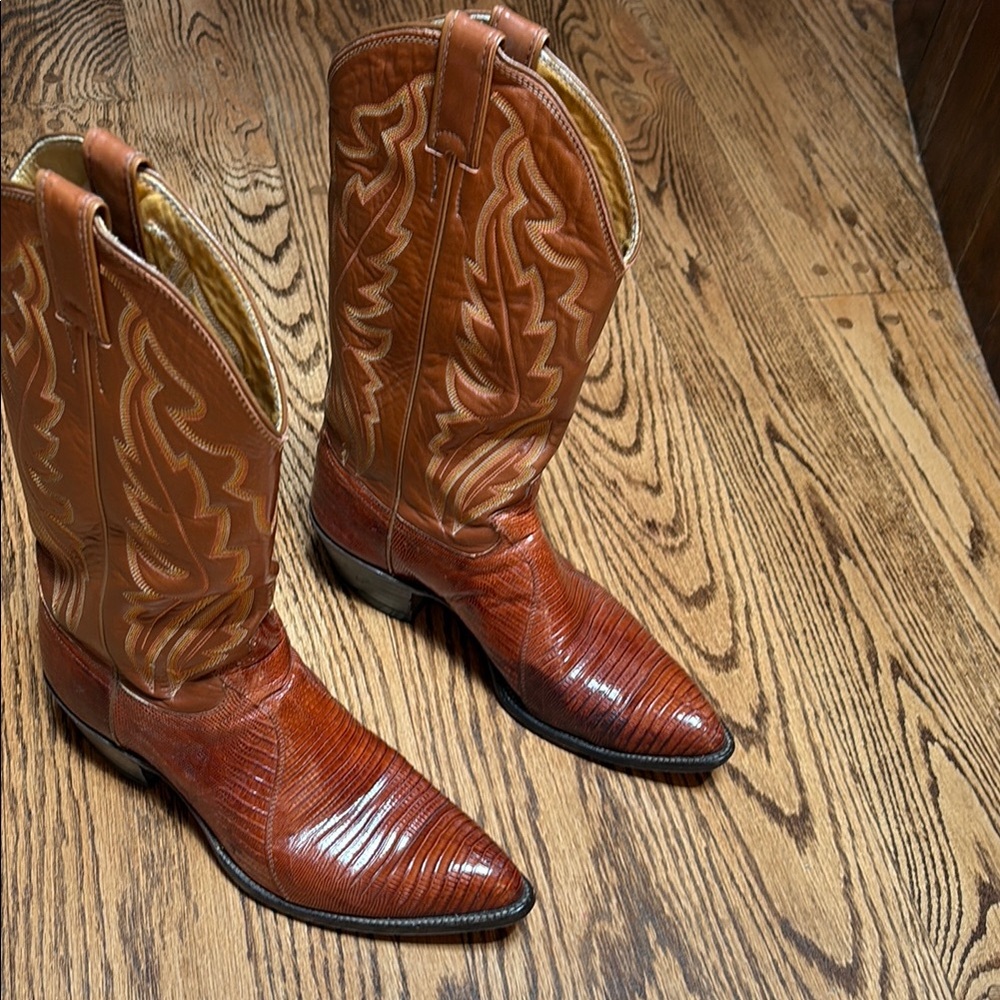 Justin Boots Brown Western Cowboy Boots